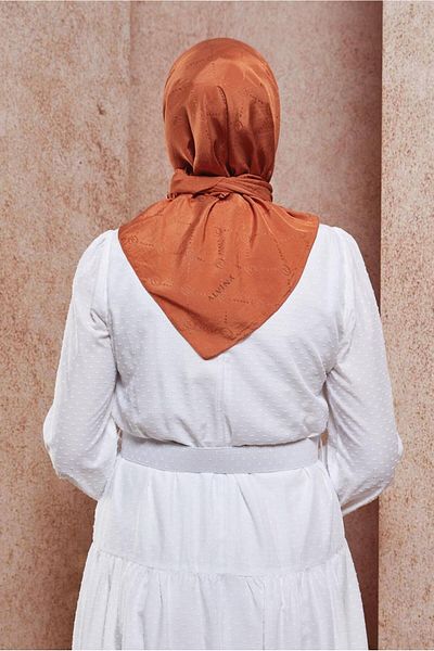 Alvina Φουλάρι ALVİNA Monogram 8442 - Βολικό και κομψό σχέδιο