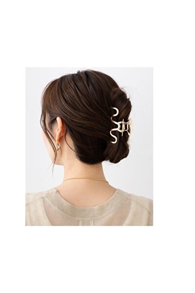 GÜLPEŞE Χρυσό Μεταλλικό Μάνταλο Πόρπη Fk-456