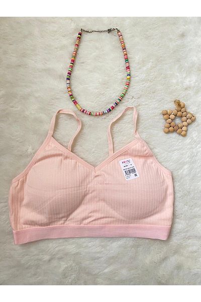 İltena Cotton Lycra Bustier-Bra with Removable Pads