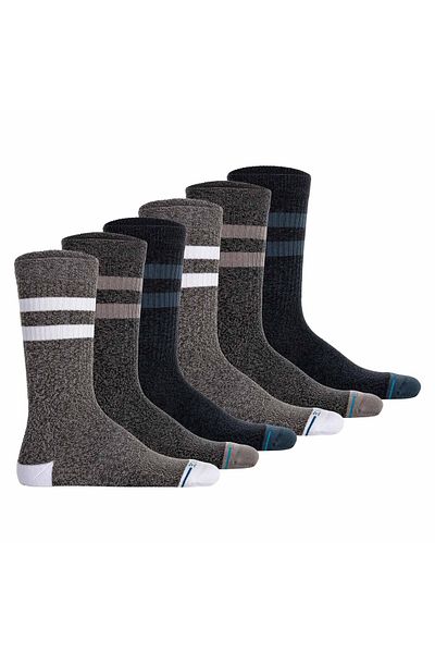 Stance Unisex Socken 6er Pack - The Joven, Logo, Streifen, Crew Socken