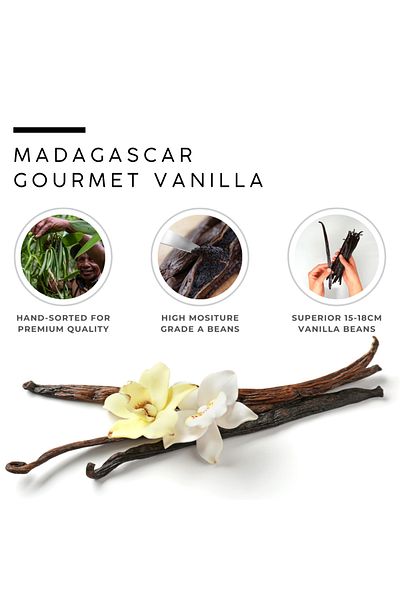 AWAFI MILL Madagascar Beans | Bourbon vanilla - Pack of 5 pods