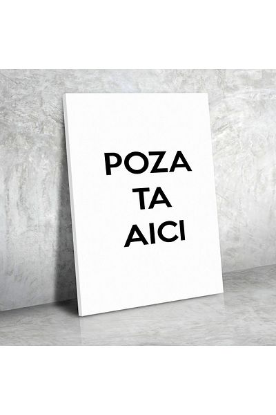 PR Tablou canvas personalizat cu poza ta! 50x70cm
