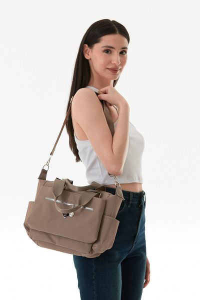 Fulla Moda Diver Fabric Zippered Arm Bag
