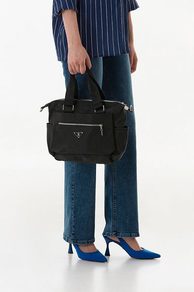Fulla Moda Diver Fabric Zippered Arm Bag