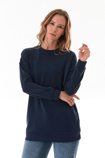 Fulla Moda Basic Crew Neck Modal Tunic
