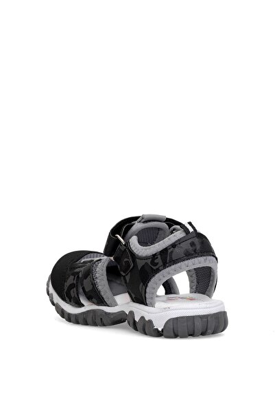 Ayakkabı Fuarı Elit Şa-F-041-25Y Filet Boys Flat Sandals Black