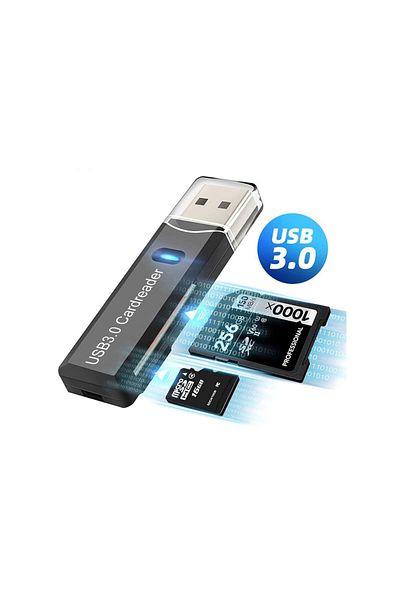Daytona No143 USB To SD/Micro SD Card Reader Converter - 2 Pieces