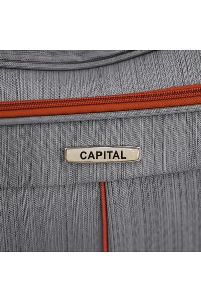 Capital Duffel Bag 13 Inch Charcoal, Polyester