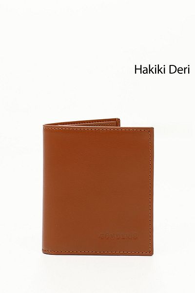 GÖNDERİ(R) Мъжки портфейл TABA Gon от естествена кожа 06697