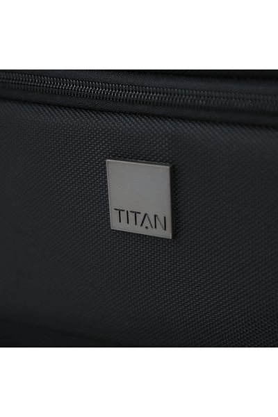 Titan حقيبة كمبيوتر محمول بعجلات مع مساحة تخزين متعددة آمنة وحزام قابل للتعديل، لأجهزة الكمبيوتر المحمول والأعمال التجارية