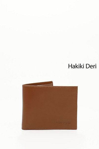 GÖNDERİ(R) Мъжки портфейл TABA Gon от естествена кожа 06750