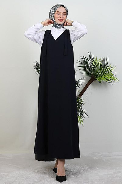 GİYZAMİLA Κορδόνι από τον ώμο Gilet Navy Blue