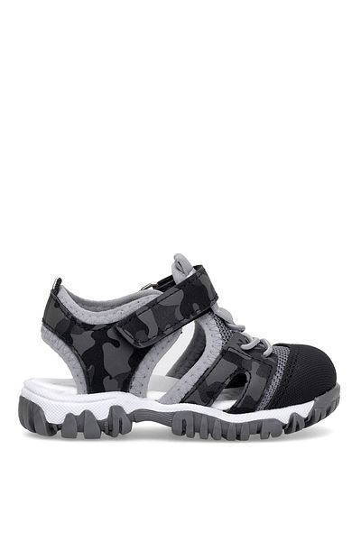 Ayakkabı Fuarı Elit Sha-B-041-25Y Baby Boy Flat Sandals Black