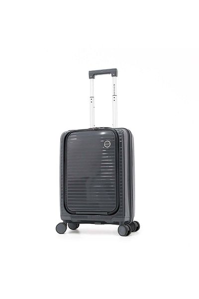 Giordano Unbreakable Hardshell Pp Luggage Trolley Bag 20 Inch Cabin Size With Double Spinner Wheels,