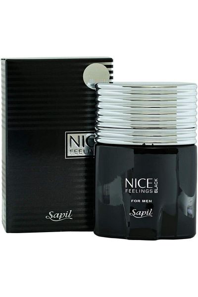 sapil عطر نايس فيلينجز بلاك للرجال 75 مل