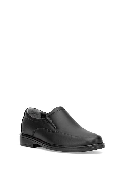 Ayakkabı Fuarı Elit Slgld481C Men's Genuine Leather Casual Shoes Black