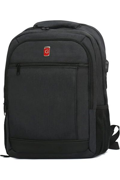 Giordano Backpack, Black, 25
