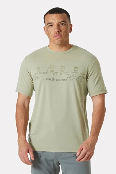 Helly Hansen Μπλουζάκι με γραφικό σχέδιο Skog Recycled Hha.63082 463