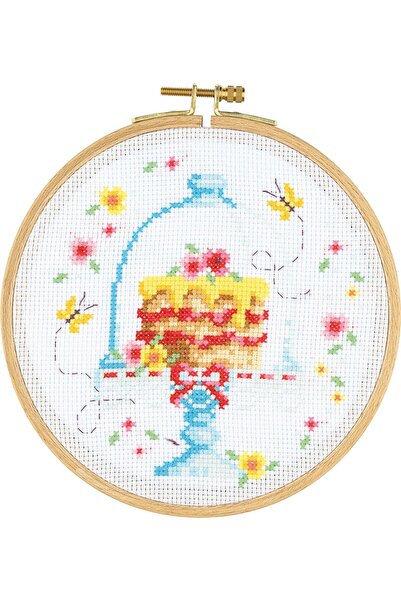 Tuva Kit de brodat cu punct de cruce Etamine BCS10