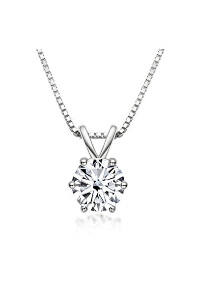 Choice9 white silver Bague Ringen 100% 925 Sterling Silver 1ct Moissanite Nec...