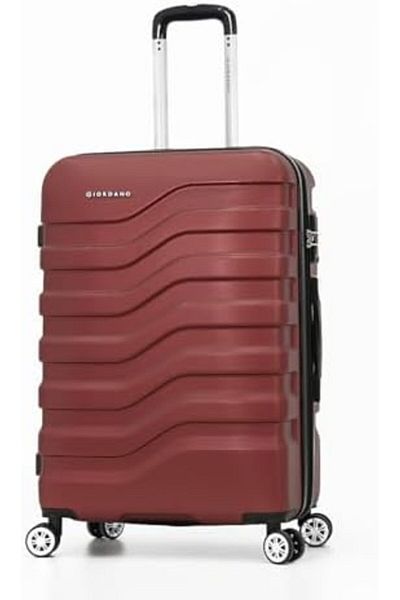 Giordano Travel Luggage with Double Spinner Wheels, ABS Material 25/164815/3TR