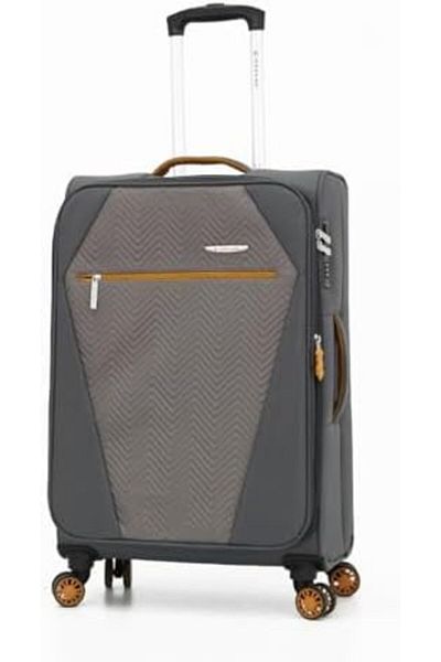 Giordano Soft Travel Bag With Double Spinner Wheels 25/1663430/3tr Gray
