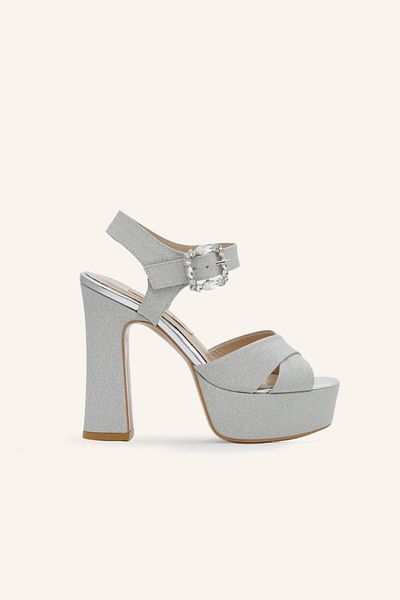 MARCATELLI Pantofi cu toc Silver Sim So Vera