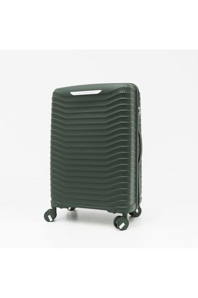 ELANTRA 3-Piece Hardshell Luggage Set with Wheels for Unisex Sizes L 28-M 24-S 20, Green, Polycarbon