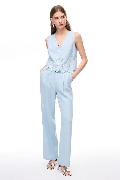 Perspective Cămașă Baby Blue Holas Regular Fit