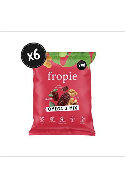 FROPİE Fropie Karışık Kuruyemiş - Omega 3 Mix 40 gr x6