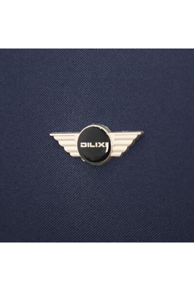 DILIXI Polyester Trolley Luggage Set 3 Pieces for Unisex L 28-M 24-S 20, Navy Color