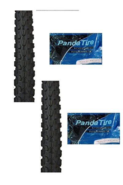 Genel Markalar 29 Jant 29x2.10 (54-622) Bisiklet Dış Lastiği D2903 X 2 Adet + Plus Panda İç Lastik Seti