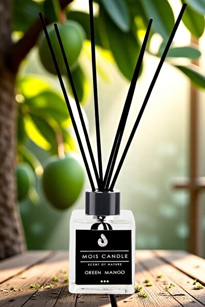 Mois Candle Green Mango Bambu Çubuk Oda Kokusu 100 ml
