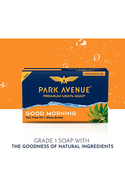 Park Avenue صابون صباح الخير للرجال، 125 غرام، اشترِ 3 واحصل على واحد مجانًا