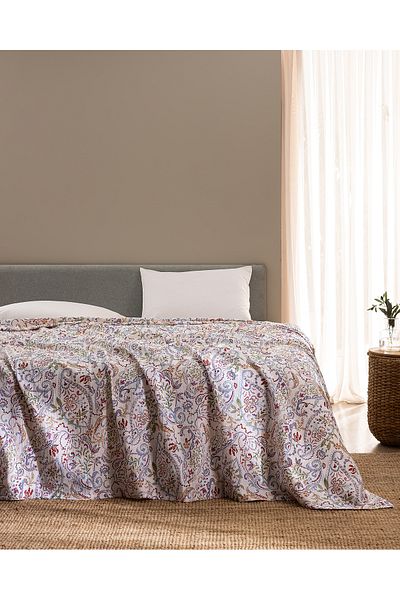 Madame Coco Emmy Double Cotton Ecocell Printed Pique - Colorful
