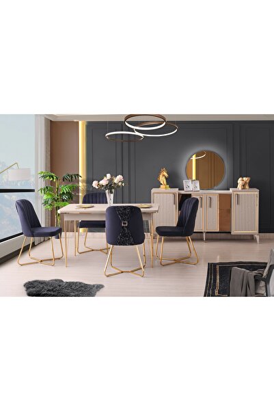 AYDINEV KARİZMA MDF YEMEK ODASI TAKIMI