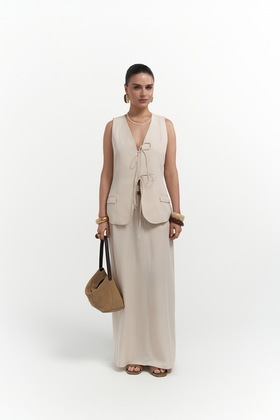 MAI STUDIOS CO. Korben Vest Skirt Stone Set