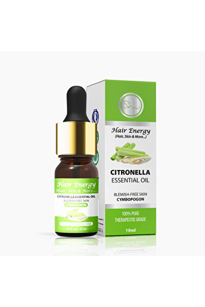 Hair Energy زيت السترونيلا العطري للبشرة والشعر | خصائص مُزيلة للسموم ومضادة ...