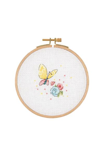 Tuva KIT CANAVIȚĂ CU ROȚIȚE DE LEMN 13CM