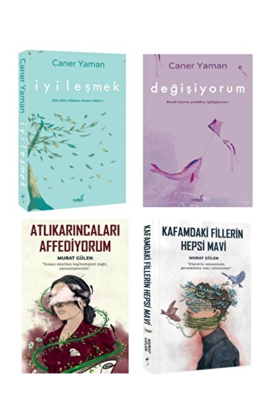 İndigo Kitap Değişiyorum, İyileşmek, Kafamdaki Fillerin Hepsi Mavi, Atlıkarın...