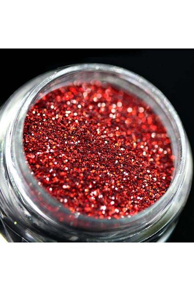 Kajol Beauty Cosmetic glitter for makeup and body art PK145 (deep red) KAJOL Beauty, 1g