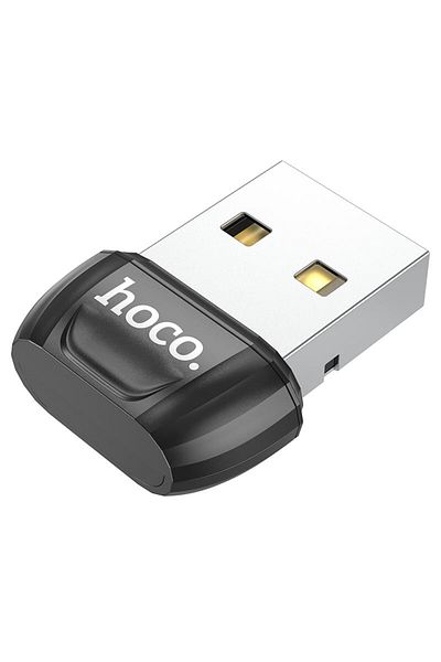 REDz Accessories Bluetooth 5.0 USB Adapter, Hoco UA18, Universal Compatibility, Black