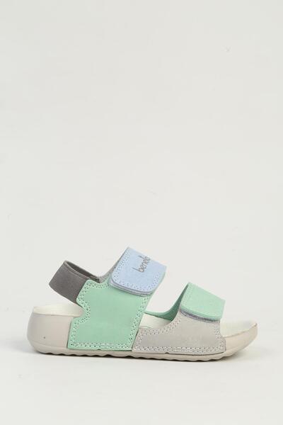Benetton Mint Green Baby Blue Kids Sandals Bn-1422