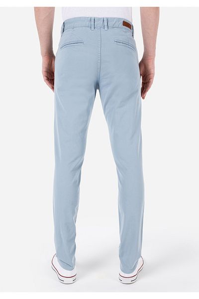 Colin's Pantaloni albaștri pentru bărbați, slim fit, cu talie medie, cu picioare drepte