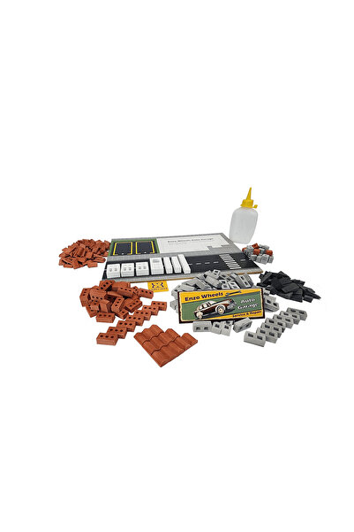 Ümraniye Hobi Sanat Enzo Wheels Oto Garaj Maket Tuğla Seti