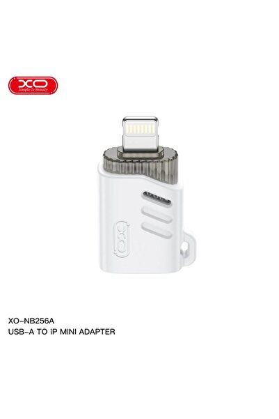 REDz Accessories Adaptor XO-NB256A, USB la Lightning, transfer de date OTG 480MBps, pentru iPhone, alb