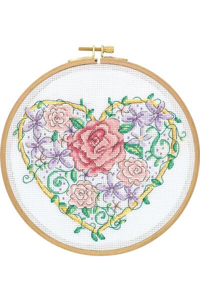 Tuva Kit de brodat cu punct de cruce Etamine CCS05