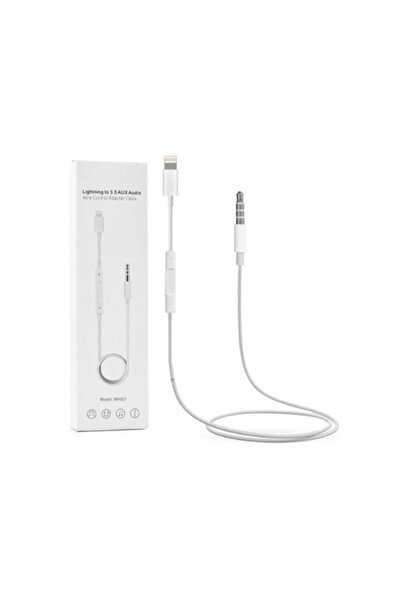 REDz Accessories Καλώδιο ήχου, Apple iPhone, Lightning-Jack 3,5 mm, Λευκό