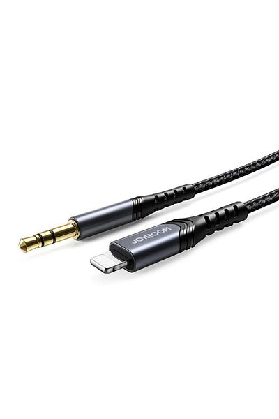 REDz Accessories Lightning-jack 3.5mm Adapter, Joyroom Sy-ao2, Length 1m, Textile, Black
