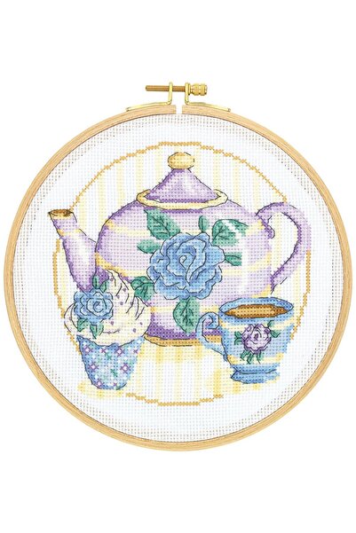 TUVA Kit de brodat cu punct de cruce Etamine CCS07